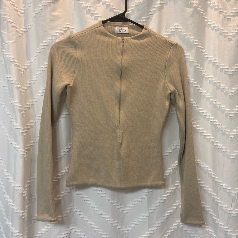 Oh Polly size US 4 long sleeve zip up
